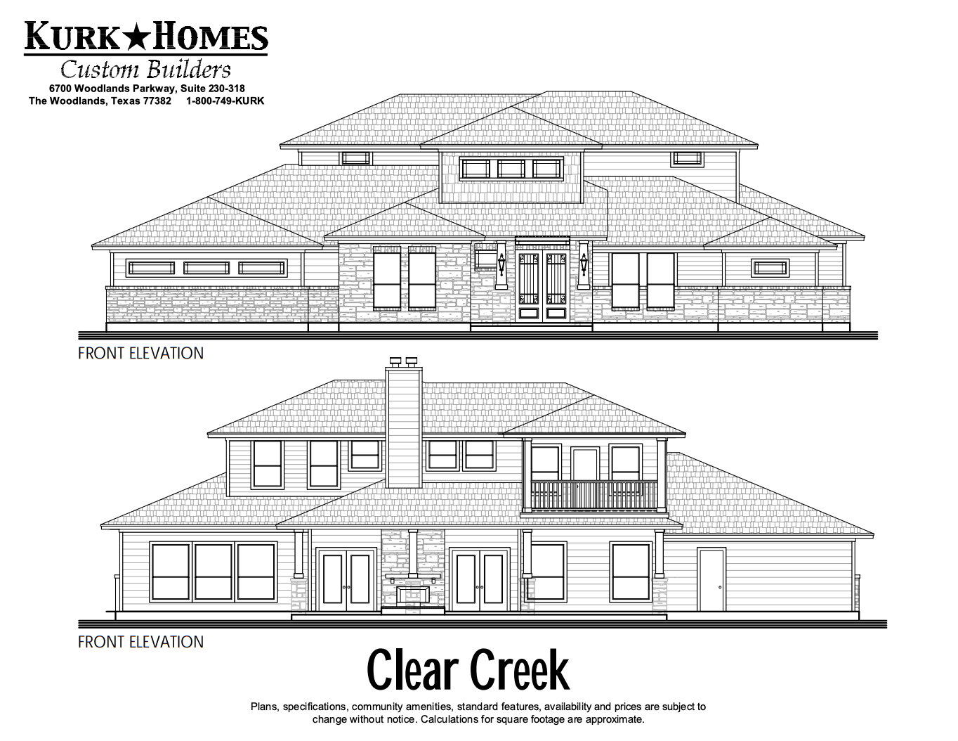 Clear Creek Elevation