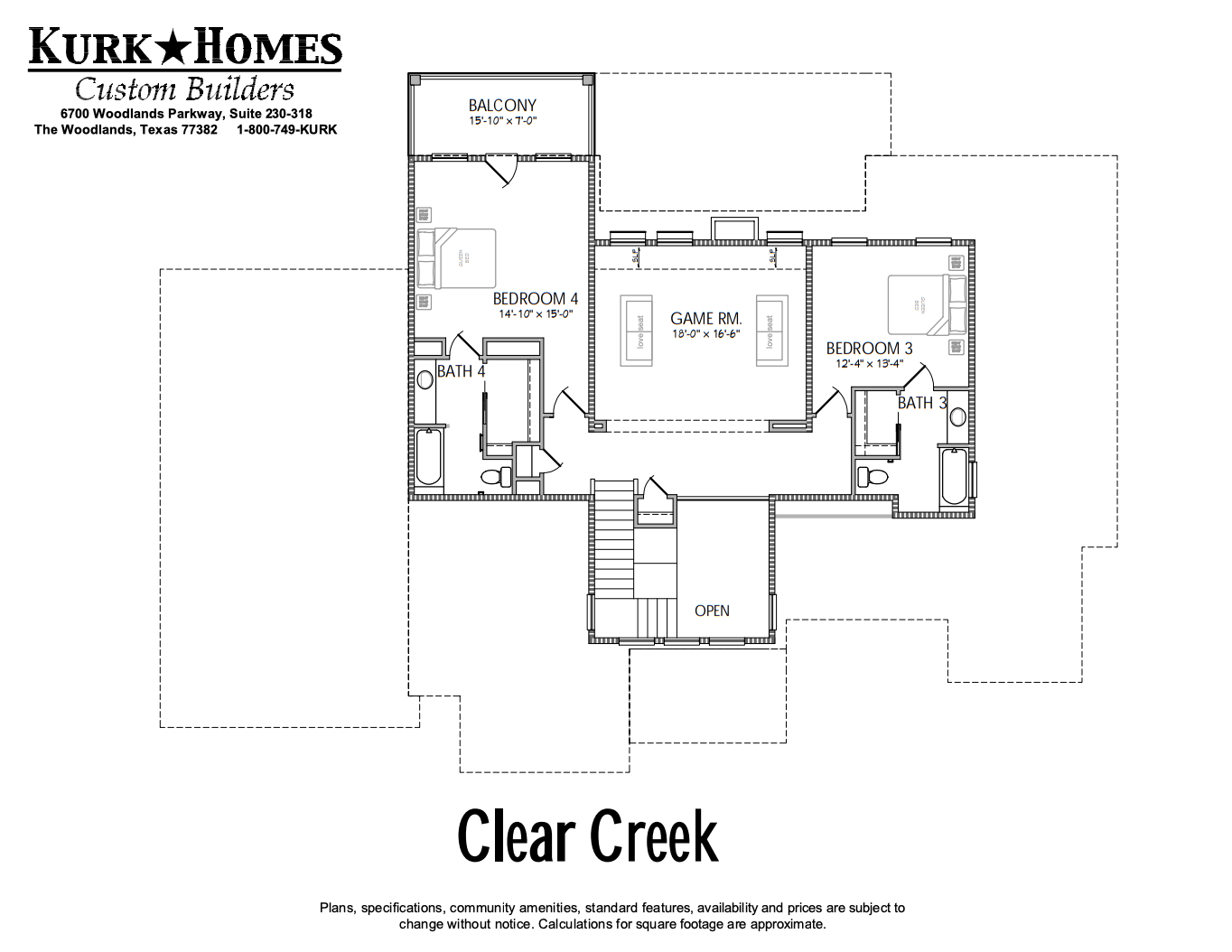 Clear Creek Second Floor