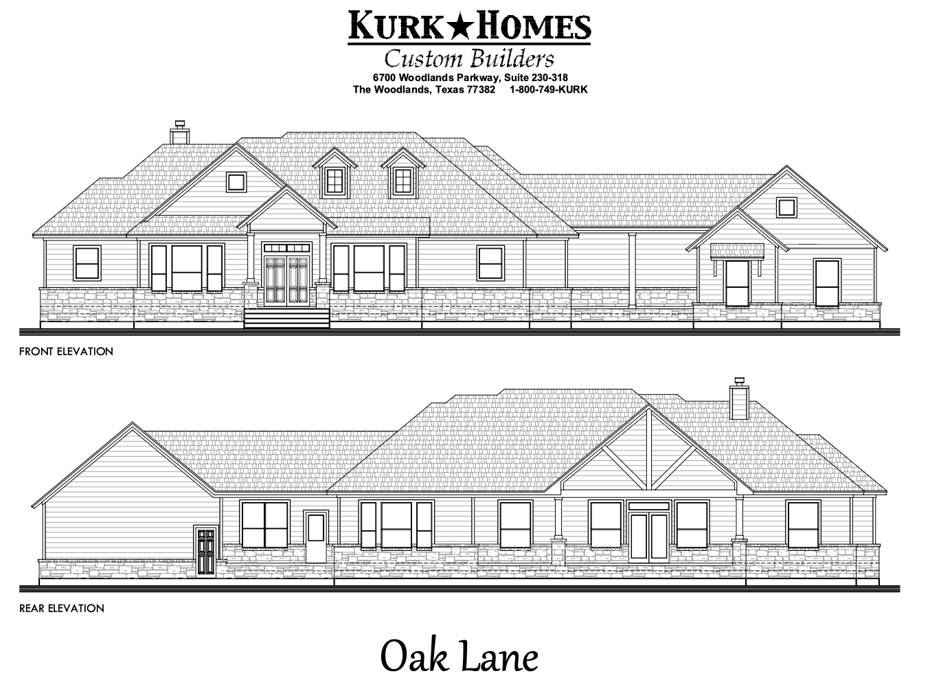 Oak Lane Elevation