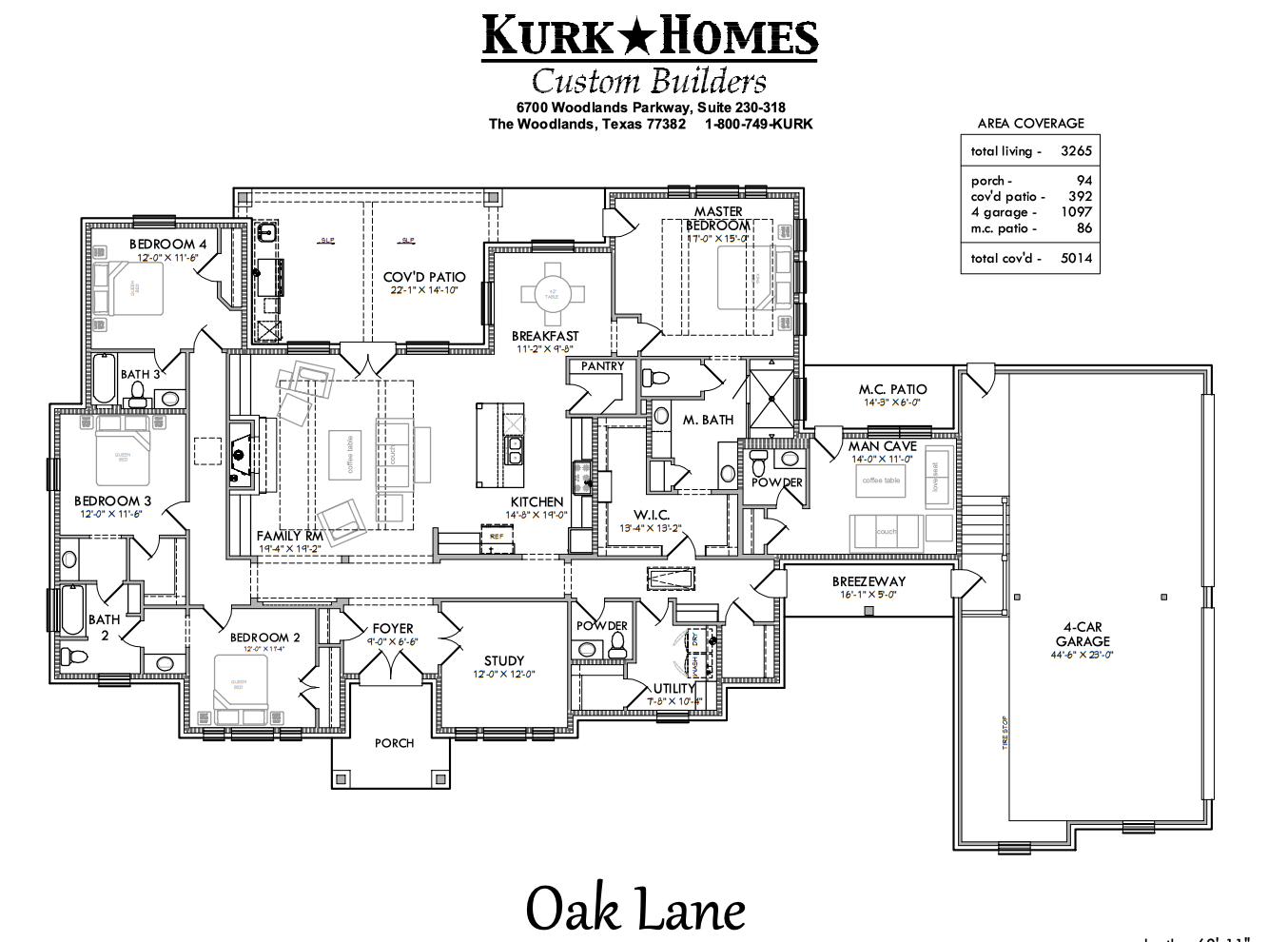 Oak Lane Floorplan