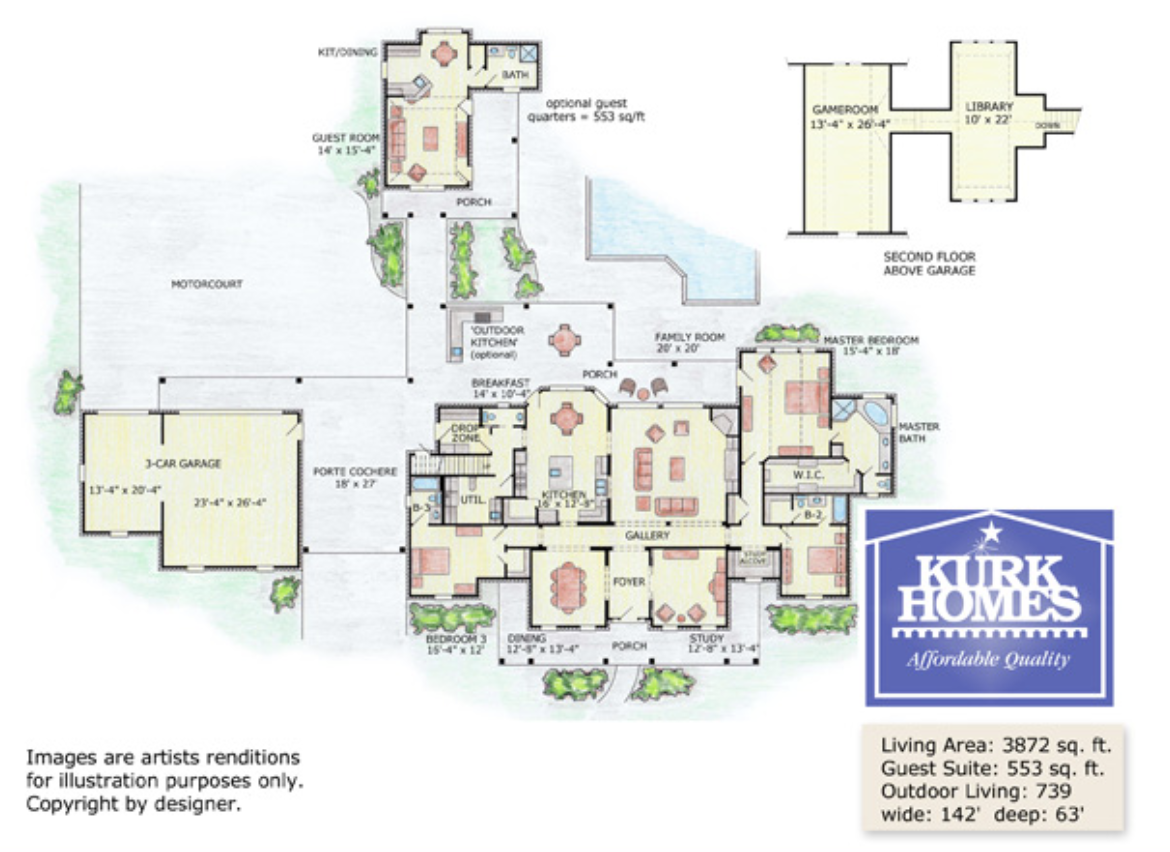 Saddlebrook Floorplan