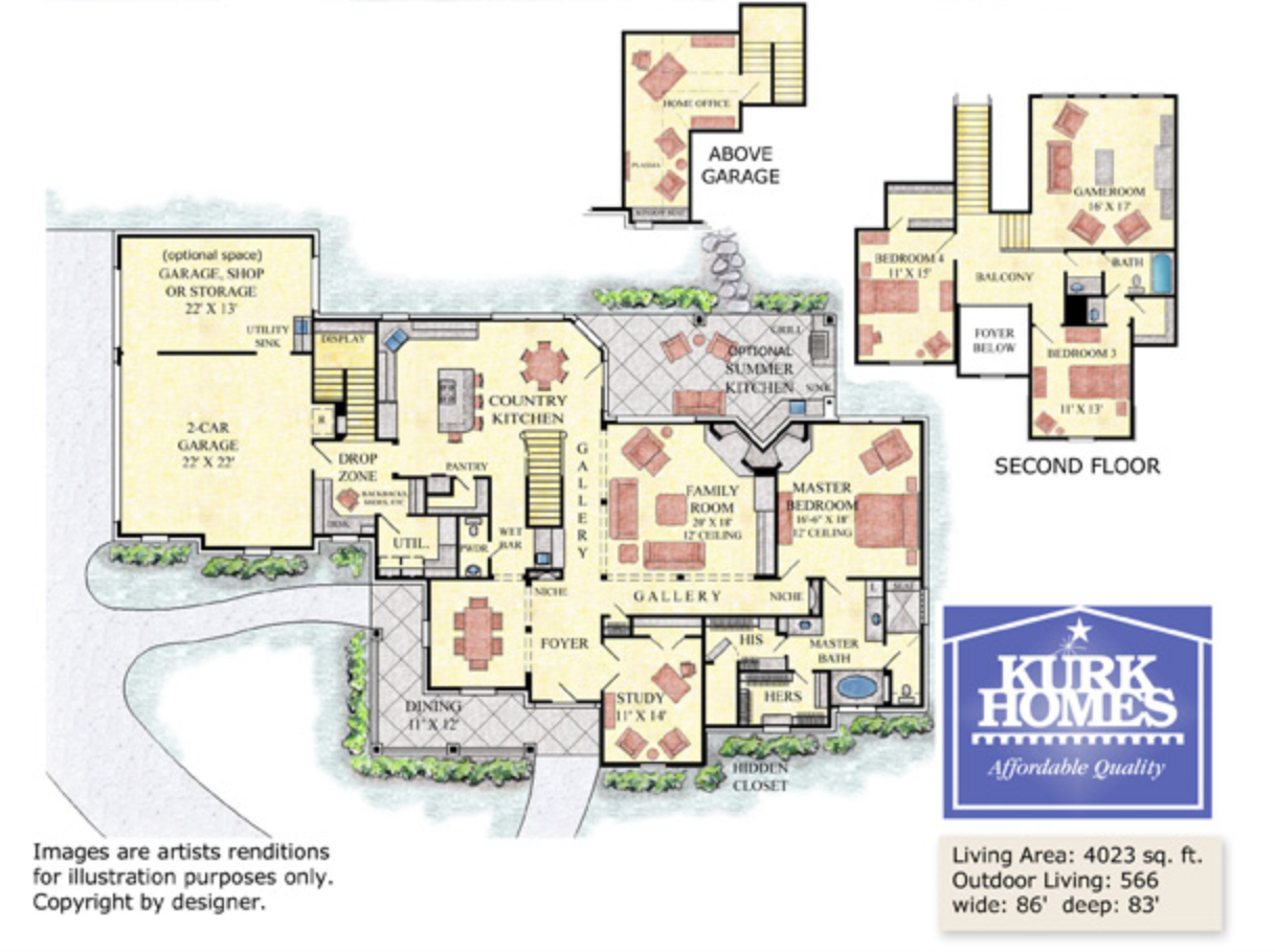 The Austin Floorplan