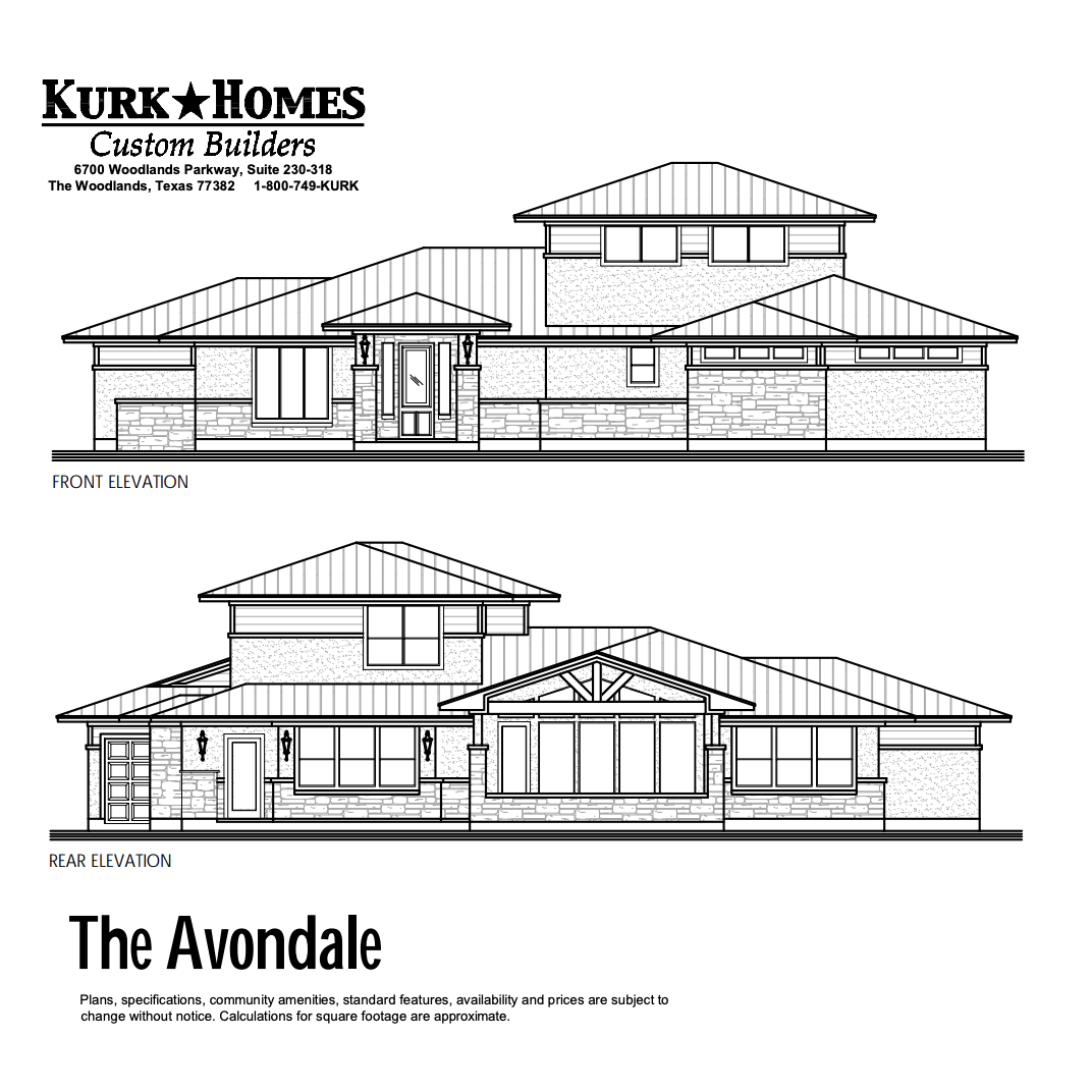 The Avondale Elevation