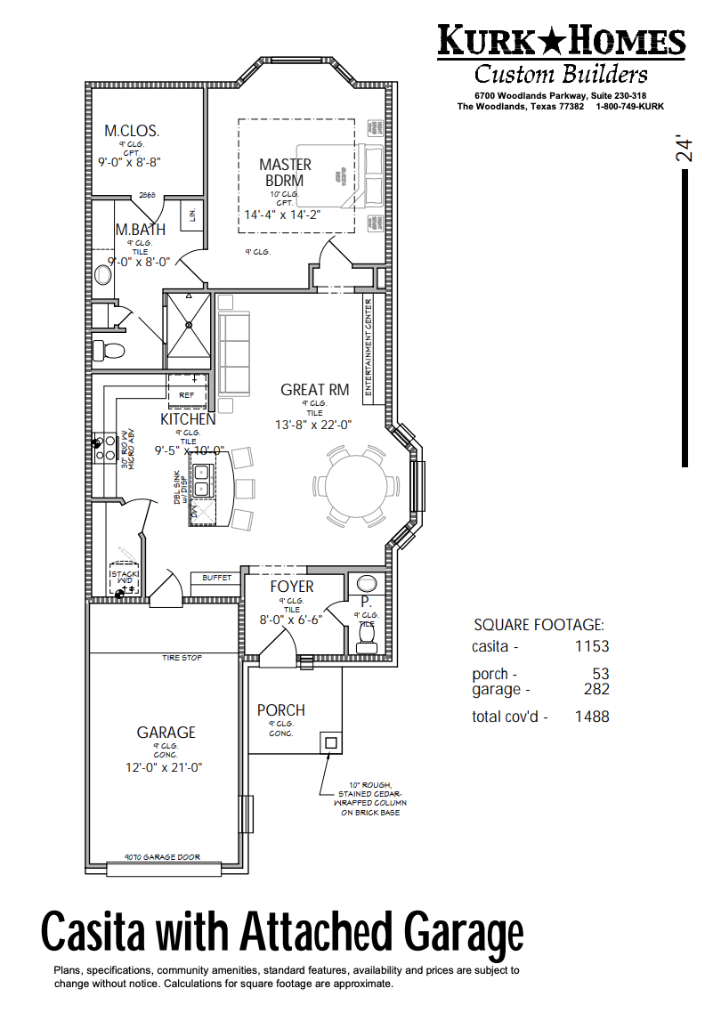 The Cottage Floorplan