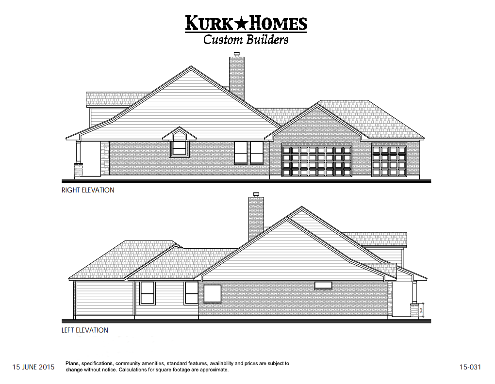 The Country Royale - Side Elevation