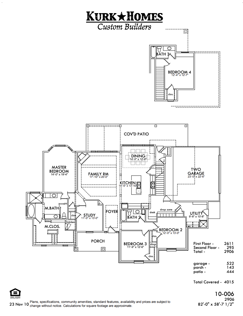 The Durango - Home Plan Design