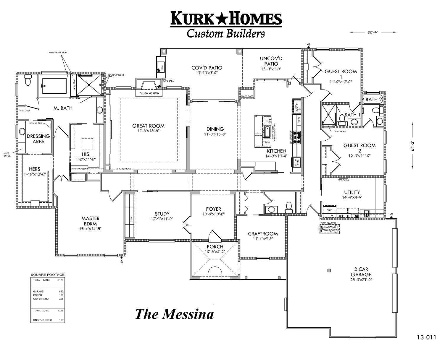 The Messina Floorplan
