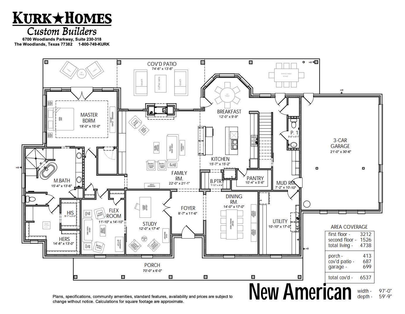 Plan 69756am 4 Bed New American House Plan With First - vrogue.co