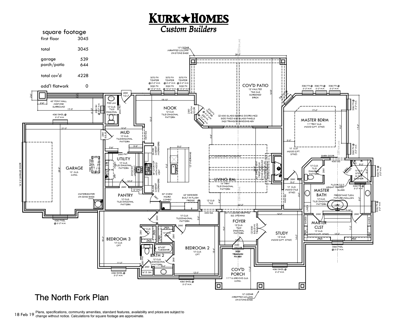 The North Fork Floorplan