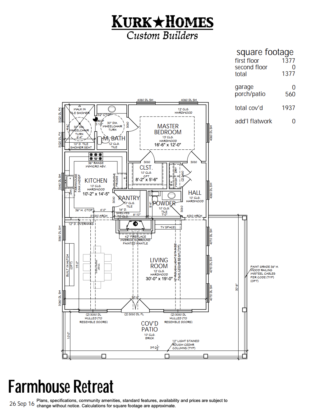 The Retreat Floorplan