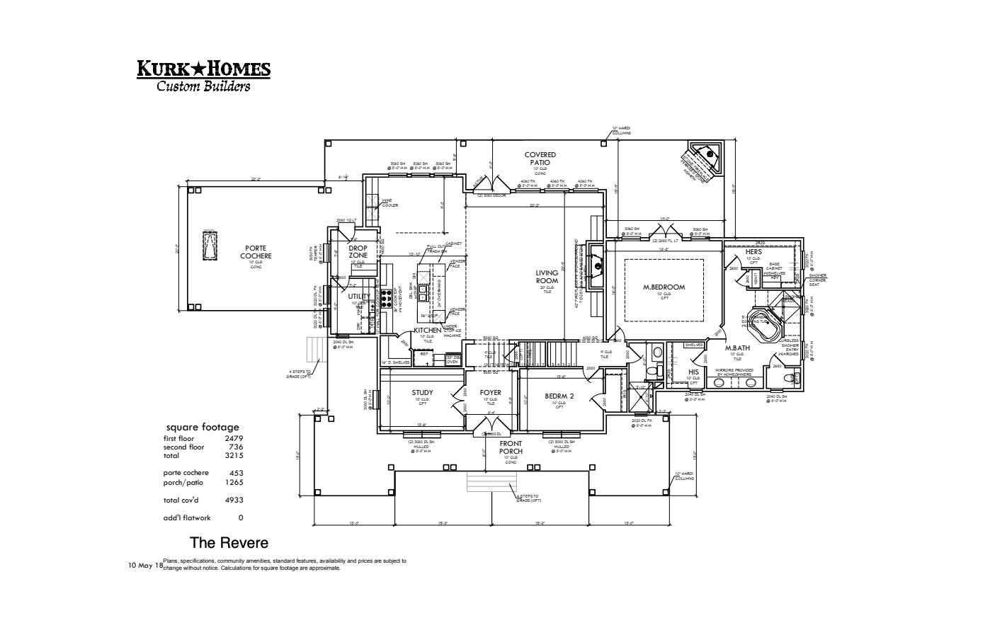 The Revere - Home Plan Design