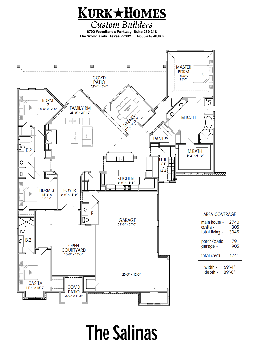 The Salinas Floorplan