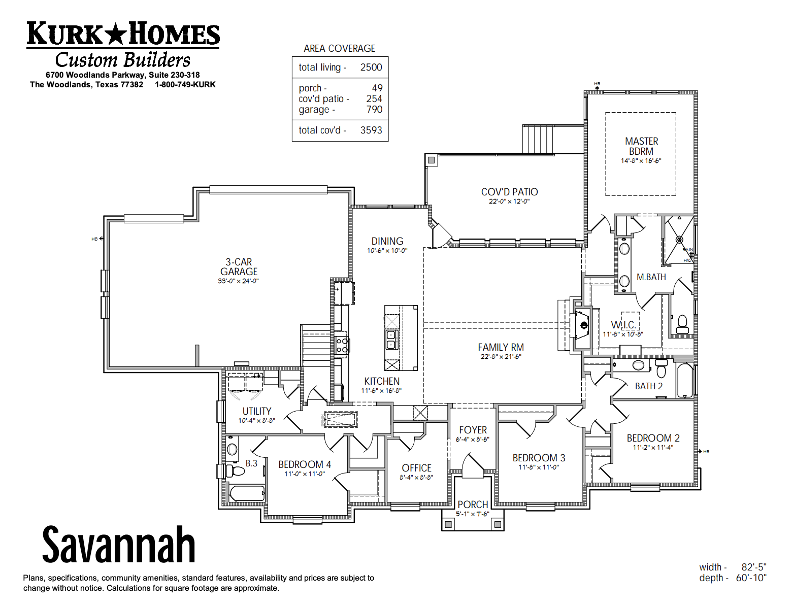 The Savannah - Home Plan Design