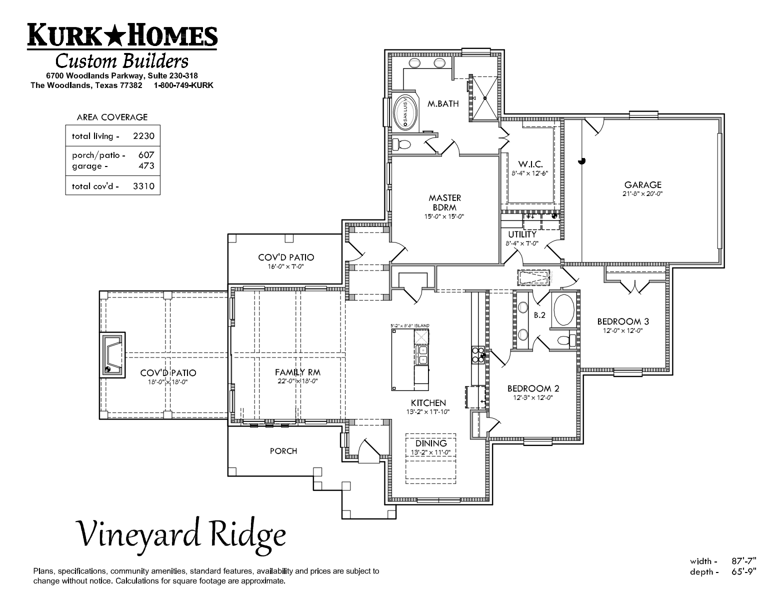 The Vineyard Ridge - Home Plan Design