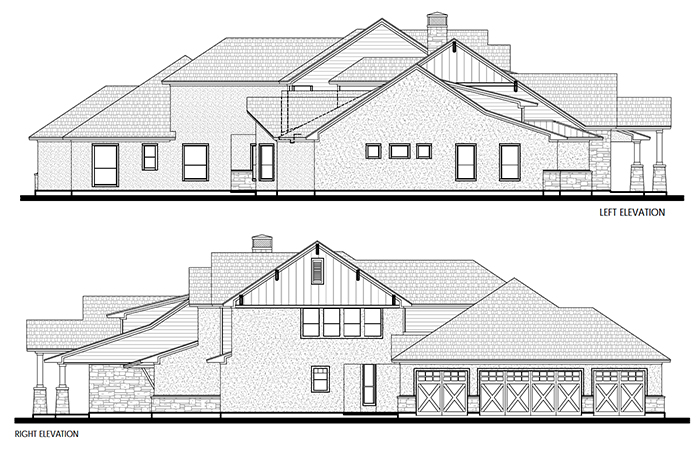 Timber Ridge Side Elevation