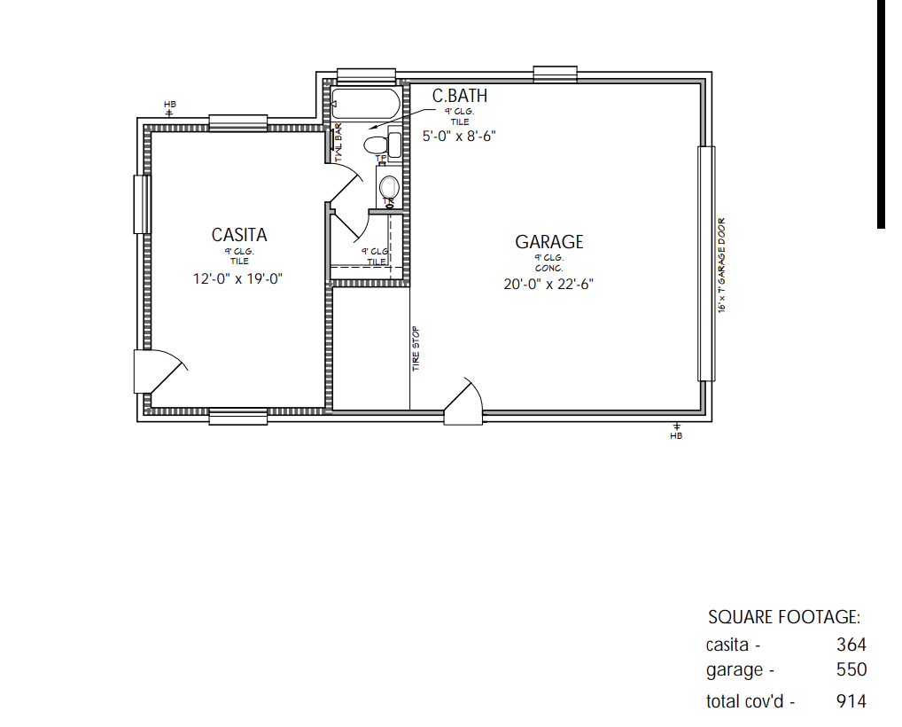 Workshop Office Floorplan